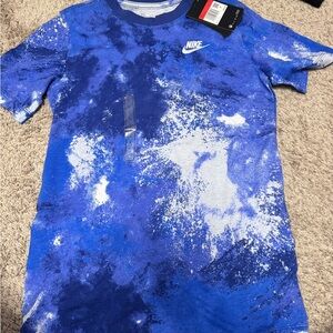 Nike Boys Blue and White Tee